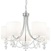 Searchlight Nina 1055-5cc kroonluchter