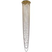 Searchlight Swoop 10883-5SB hanglamp voor de vide