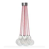 Hanglamp Lichtlab No.3 112124 rood
