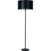 Britop Dove 124400104 zwarte vloerlamp met kap van textiel