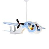 Hanglamp Vliegtuig Joe blauw