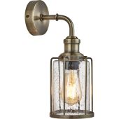 Searchlight Pipes 1261AB antiek bronzen wandlamp