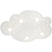 Elobra Wolk 126295 witte kinder plafondlamp