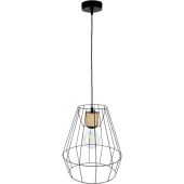 Britop Endorfina 132119104 zwarte hanglamp van metaaldraad