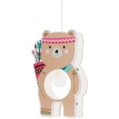 Hanglamp Beer bruin