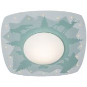 Elobra Woud 139554 mintgroene plafondlamp
