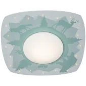 Elobra Woud 139554 mintgroene plafondlamp