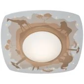 Elobra Savanne 139639 oranje kinderlamp