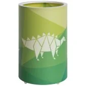Elobra Dinos 139684 groene tafellamp kinderkamer