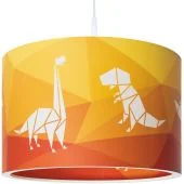 Elobra Dinos 139905 oranje hanglamp kinderkamer