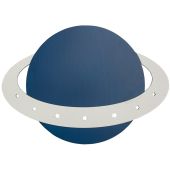 Wandlamp Saturnus blauw 35cm