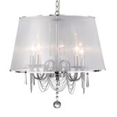 Searchlight Venetian 1485-5CC Chroom kleurige kroonluchter