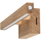 Schilderijlamp Smal eik 40cm