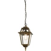 Searchlight New Orleans 1526 zwart gouden buitenhanglamp