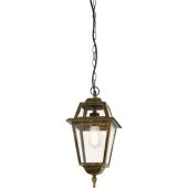 Searchlight New Orleans 1526 zwart gouden buitenhanglamp