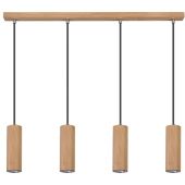 Spotlight Pipe 1551474 eikenhouten hanglamp