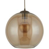 Searchlight Balls 1621AM amber kleurige hanglamp 25cm
