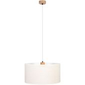 Britop Boho 16910174 hanglamp van eikenhout en linnen