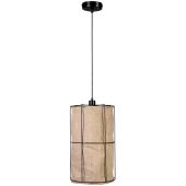 Britop Marinero 184119104 zwarte hanglamp met linnen