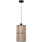Britop Marinero 184219104 zwarte hanglamp met linnen