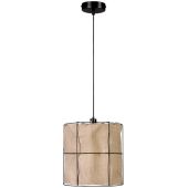 Britop Marinero 194319104 zwarte hanglamp met linnen