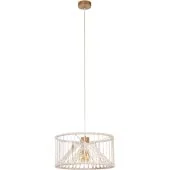 Britop Reve 184517174 hanglamp van macrame touw en eikenhout