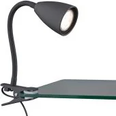 Trio Wanda 202620132 mat zwarte klemspot