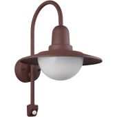 Sensorlamp Norman roest 45cm