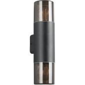 Trio Hoosic 224060232 zwarte buitenlamp