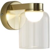 Searchlight Highball 23083-1SB messing kleurige badkamerlamp