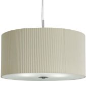 Searchlight Drum 2356-60CR creme kleurige hanglamp