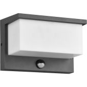 Trio Nestos 240969142 antraciet grijze buitenlamp met bewegingsmelder