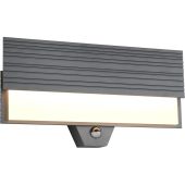 Trio Mariza 247069142 antraciet grijze buitenlamp met bewegingsmelder