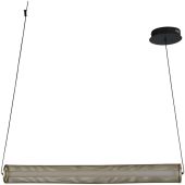 Searchlight Thread 25151-1BK goudkleurige hanglamp van gaas