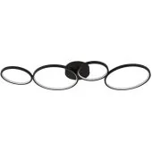 Plafondlamp Cirque zwart 98cm