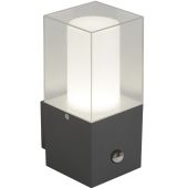Searchlight Granada 2581GY wandlamp met bewegingsmelder
