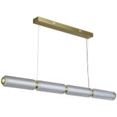 Searchlight Mod 26254SB messing kleurige hanglamp