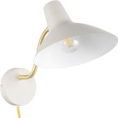 Trio Traveller 263470176 warm grijze wandlamp