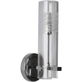 Searchlight Scope 27981CC badkamer wandlamp met geëtst glas