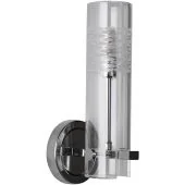 Searchlight Scope 27981CC badkamer wandlamp met geëtst glas