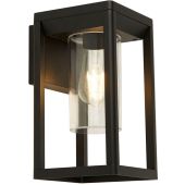 Searchlight Atlanta 28731BK zwarte wandlamp