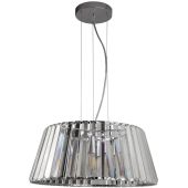 Searchlight Tiara 2895-5CC helder glazen hanglamp