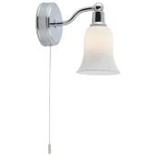 Searchlight Equador 2931-1CC-LED chromen badkamer wandlamp