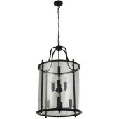Searchlight Grande 3068-8BK zwarte lantaarn