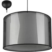 Trio Burton 311400132 hanglamp organza