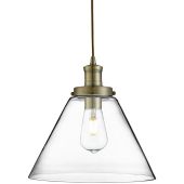 Searchlight Pyramid 3228AB brons kleurige hanglamp