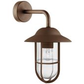 Searchlight Toronto 3291RUS roestbruine buiten wandlamp