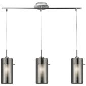 Searchlight Duo 3303-3SM rookglazen hanglamp