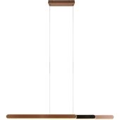 Trio Helios 343310365 koffie kleurige verlengbare hanglamp