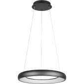Trio Cardona 349616032 zwarte ringvormige hanglamp
